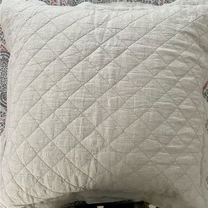 Pottery Barn euro pillow shams